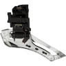 Переключатель передний SHIMANO DEORE, M618-H, для 2x10, верхний хомут (34,9 с адаптером 28,6/31,8), универсальная тяга, черный IFDM618HX6